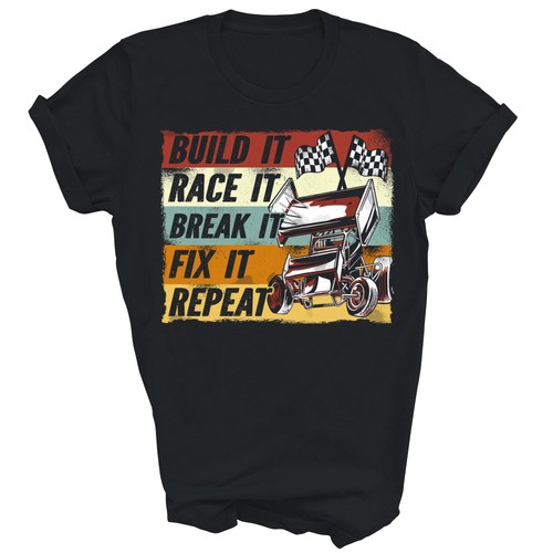 Dirt track racing race - racing, sprint
