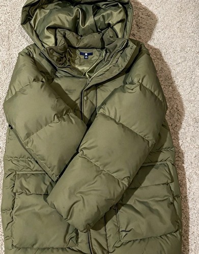 Uniqlo hooded long - uniqlo, puffer