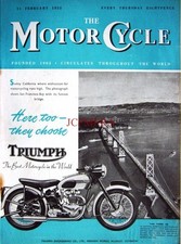 21 Feb 1952 TRIUMPH 'Tiger