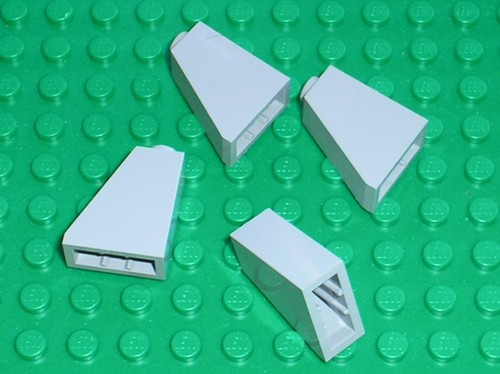 Lego mdstone slope brick - mdstone,