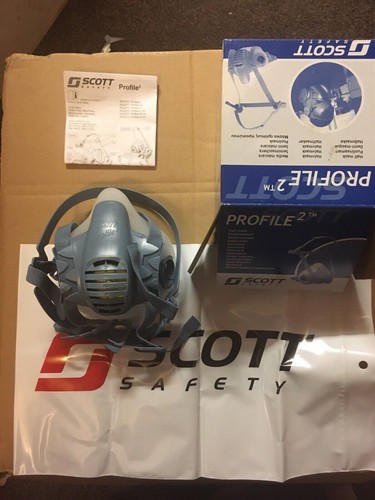 Scott safety half - half, face