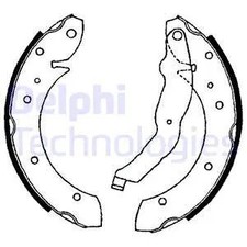 REAR BRAKE SHOE SET FITS: BMW 3 SEDAN 316 I/318 I/318 IS/320 I/325 TD/325 TDS
