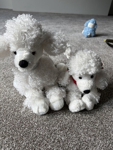 Vintage gund white poodle - vintage,