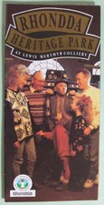 TOURISM LEAFLET, RHONDDA HERITAGE PARK, LEWIS MERTHYR, TREHAFOD, WALES (WB4)