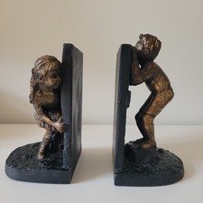RARE Peekaboo Bookends Hard to