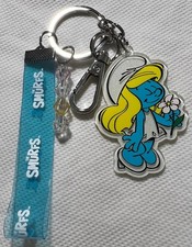 Smurfette Keyring NEW GIFT