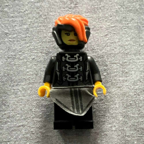 Lego plastic minifigure black - lego,
