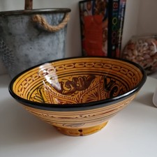Moroccan Ceramic Bowl Serving