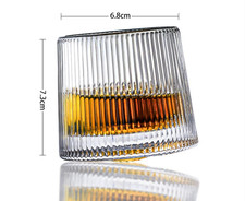 360 rotating whiskey glass - 360°rotating,