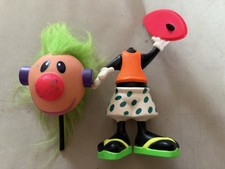 Jibba Jabba Jibber Jabber 10-inch surfer Doll 90s Vintage - broken