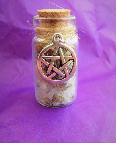 Witch bottle spell talisman - witch,