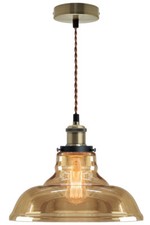 Vintage Smoked Gold Glass