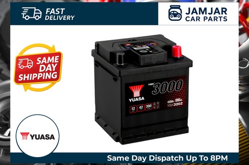 Yuasa car battery 12v 42ah - car,