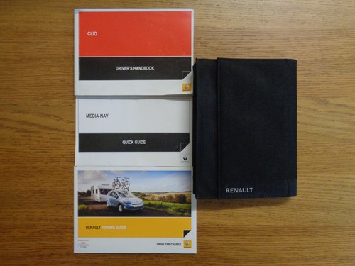 Renault clio owners handbook - renault,