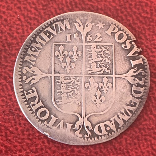 Elizabeth milled silver - i,,