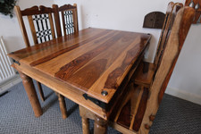 Jali Light 120cm Dining Set -