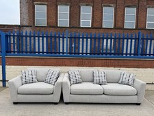 dfs Sophia 3 Seater Sofa + Cuddle Chair Excellent Condition £750 Can Deliver