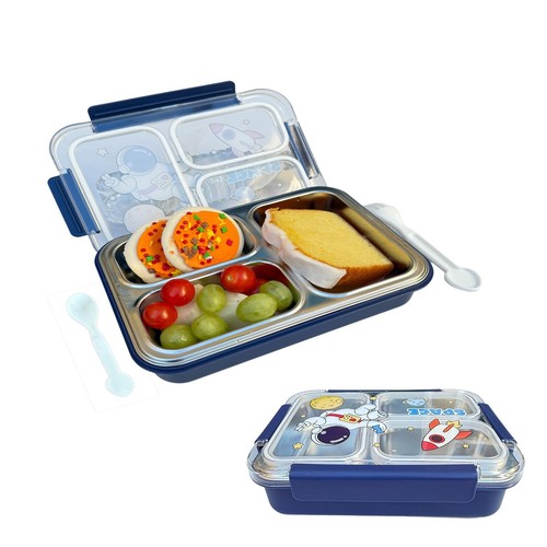 Cartoon lunch box bento - box,