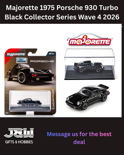 Majorette 1975 porsche 930 - porsche,