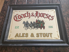 Coach & Horses Vintage Mirror