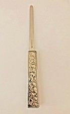 Vintage Letter Opener. Silver Plate Handle & Stainless Steel