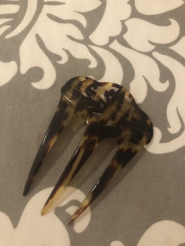 Vintage tortoiseshell prong - tortoiseshell, 3