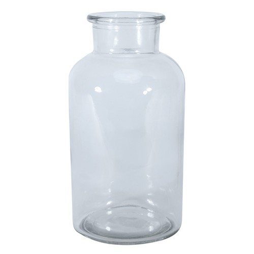 Apothecary jar vase hand blown - apothecary,