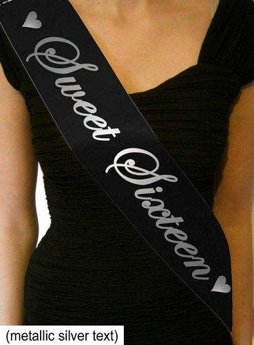 Sweet sixteen black birthday - sixteen,