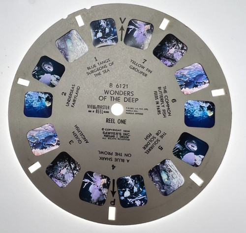 Vintage view master slide reel - view-master,