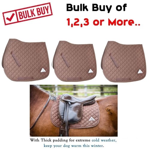 Quilted saddlecloth saddle - quilted,