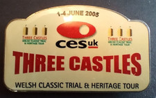 THREE CASTLES Welsh Classic Trial & Heritage Tour 1-4 June 2005 - Badge (3)