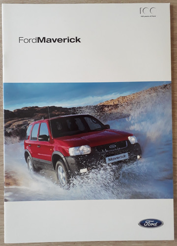 Ford maverick xlt - 4x4, brochure