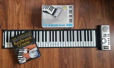 Soft Rollout Piano Keyboard 61 Keys, With Instructions For Beginners