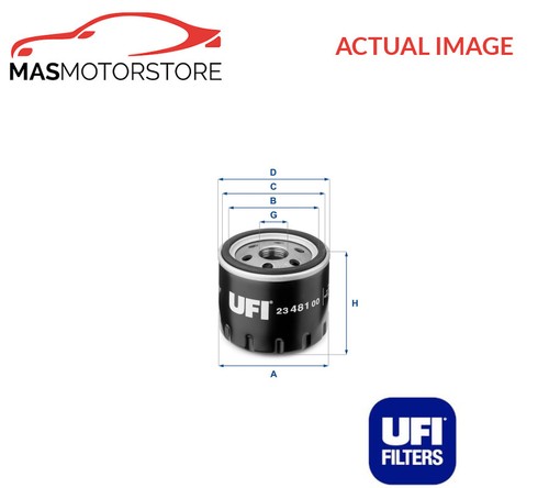Engine oil filter ufi - engine, 2348100