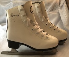 SFR Galaxy Ice Skates Size 13J (UK) 31.5 (EU) White