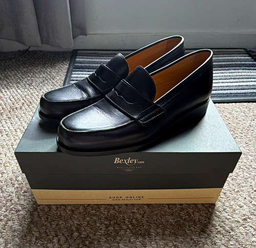 Bexley men black leather - bexley,