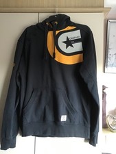 crosshatch black label original navy hoodie size X-large