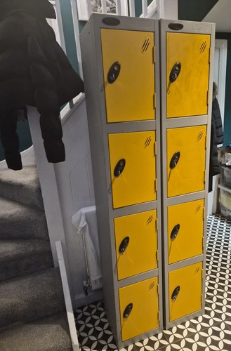 Used metal lockers - used,