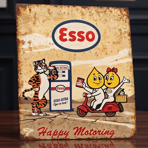 Esso oil fuel - oil, advertising