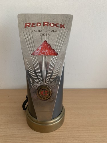 Red rock cider font bar - red,