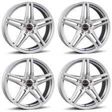 4 Borbet Wheels XR 7.5x17 ET45
