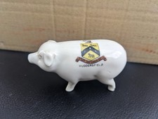 Huddersfield crested China pig