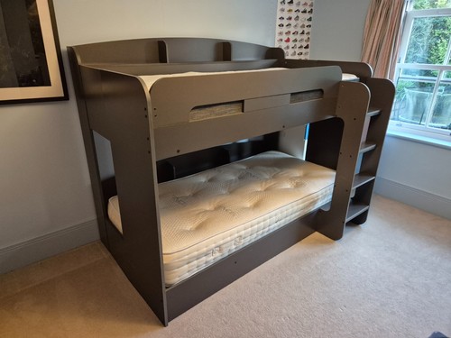 Bunk bed with mattresses - bed,