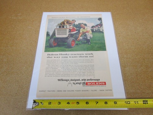 1968 bolens husky lawn tractor - husky,