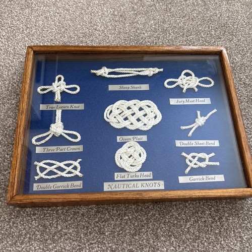 Vintage framed nautical