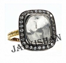 Polki Pave Diamond Solid 925