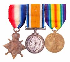 WW1 British 1914-15 Star War & Victory Medal Trio 17092.PTE.J.MILLER.R.SC.FUS