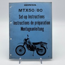Honda MTX50 / MTX80 Genuine