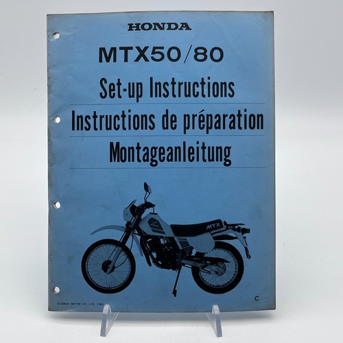 Honda mtx50 mtx80 genuine - honda,
