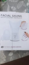 Rio Facial Sauna & Steam Inhaler – Spa Face Steamer, Pore Cleanse & Sinus Relief